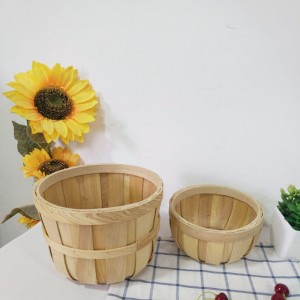 Embalaje de regalo Barril de madera